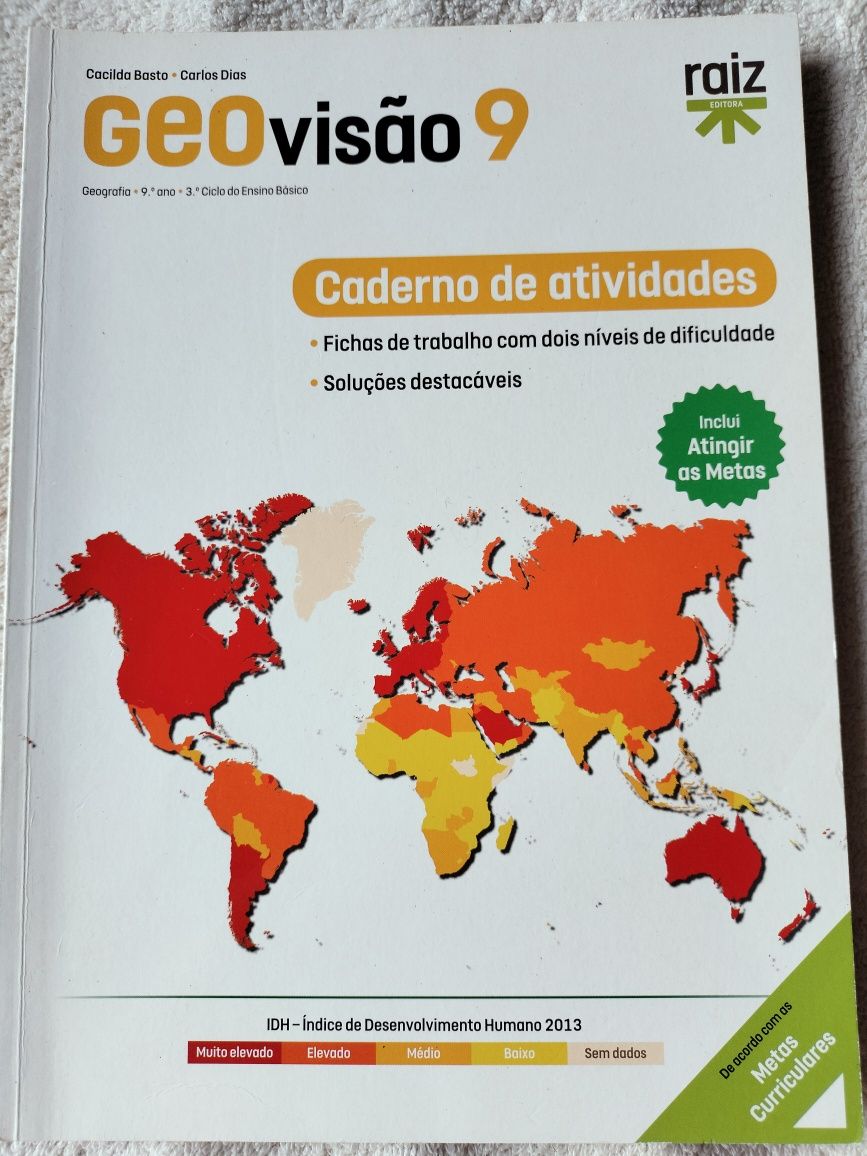 Caderno de atividades 9o ano Missão História, Geovisao, Novo FQ9,