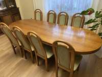 Sprzedam stół rozkładany 8 krzeseł