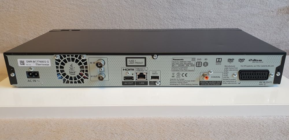 Panasonic DMR-BCT760 odtwarzacz blu ray l, nagrywarka