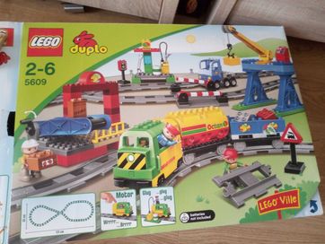 Klocki Lego Duplo 5609 pociąg kolejka