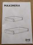 IKEA gaveta Maximera + frontal Utrusta