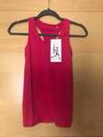 Nowy sportowy różowy t-shirt bezszwowy z metkami, M