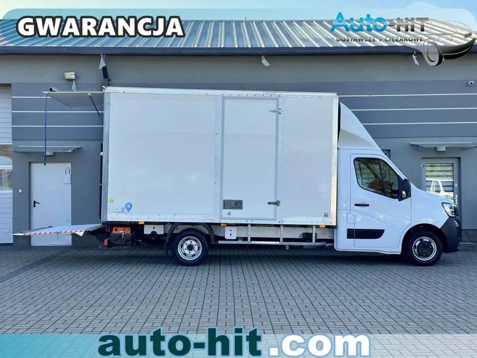 Renault Master  Kontener 4.20m Winda 750kg Na bliźniakach 145KM 2021r *64.600km Gwaran
