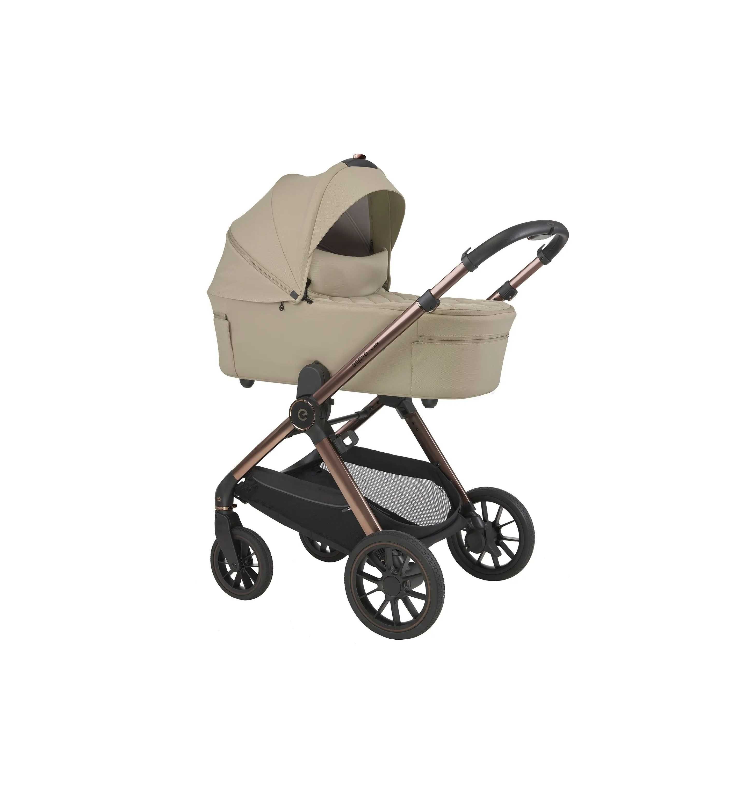 Espiro Code 19 Loving Beige Wózek Wielofunkcyjny 2w1 Automatyczny NOWE