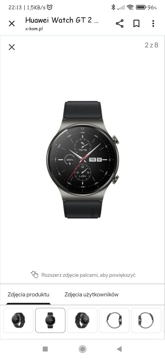 Smartwatch Huawei Gt2 Pro