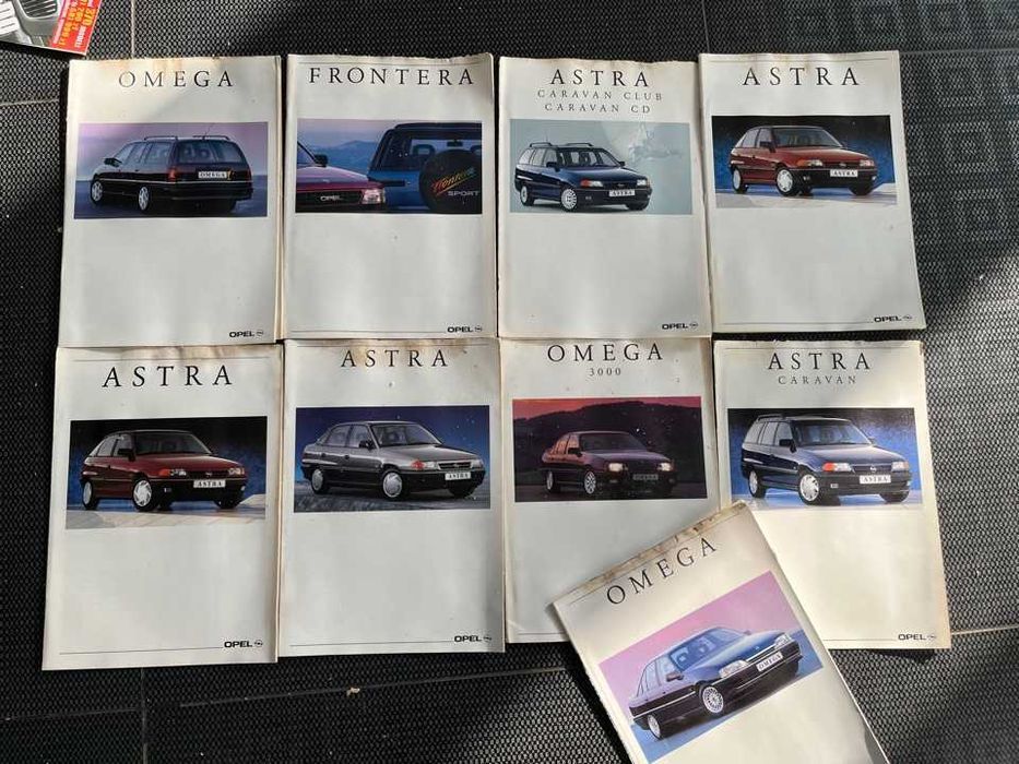 Katalog prospekt OPEL Astra Omega