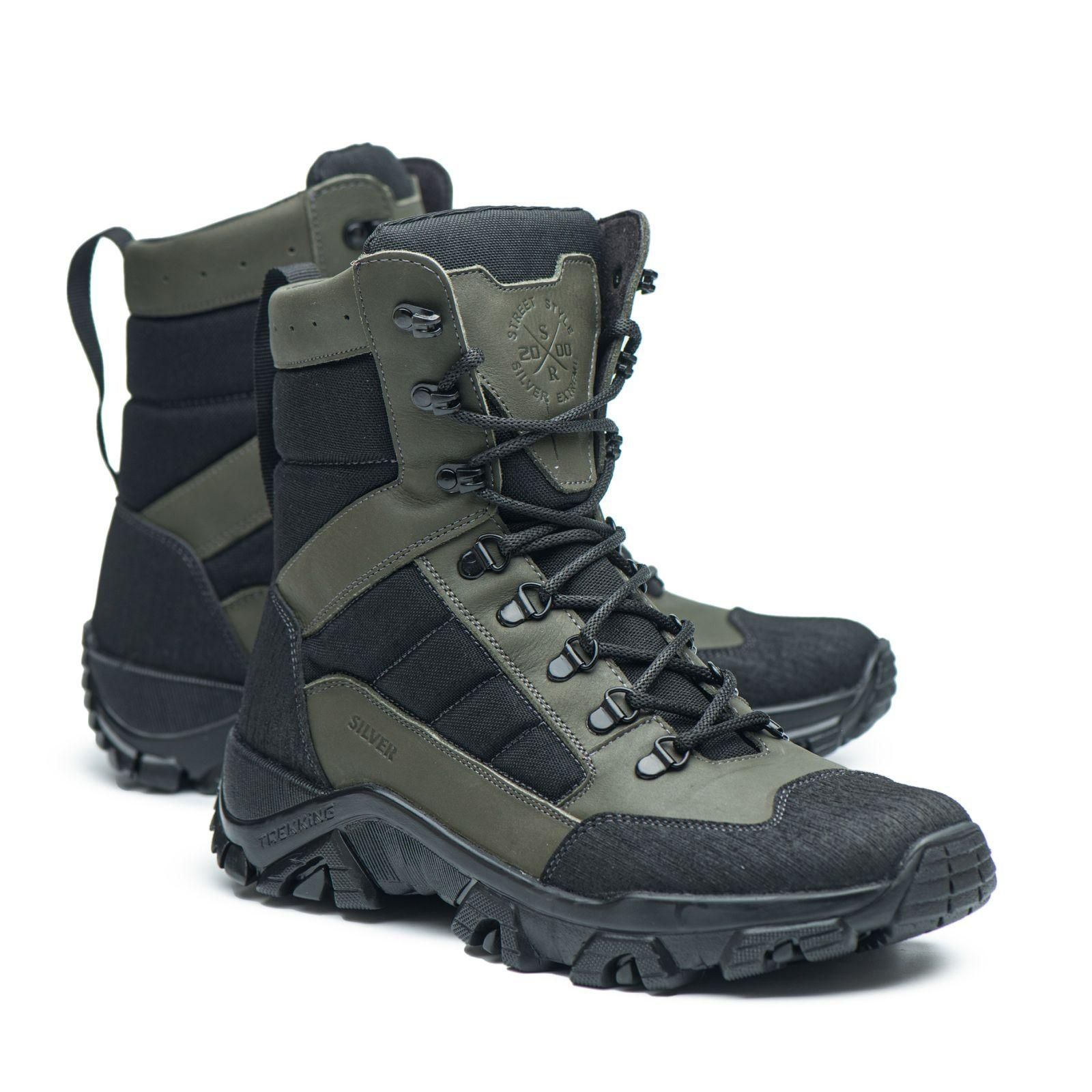 Зимние Берцы -20'С Silver gortex хаки