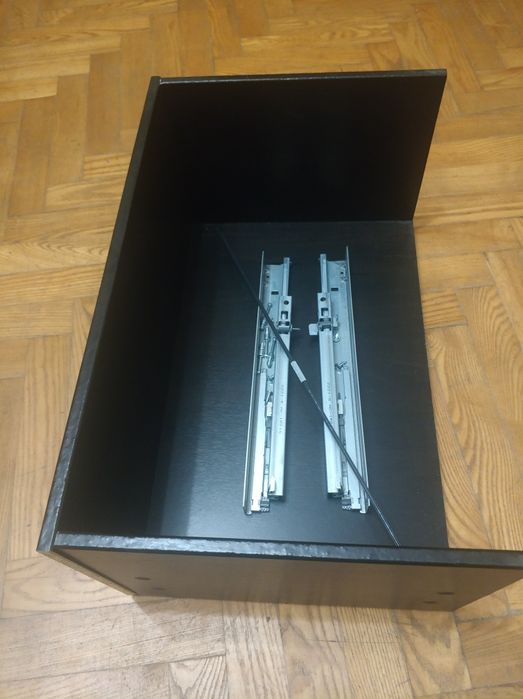 Ikea Besta Rama szuflady, czarnybrąz, 60x25x40 cm 
Rama