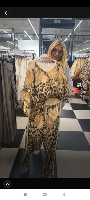 Komplet Panterka kwiat