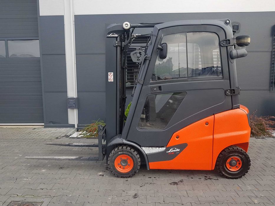 Wózek widłowy Linde H16D 2019r DIESEL Triplex 4,62m Kabina H18 H20 H14