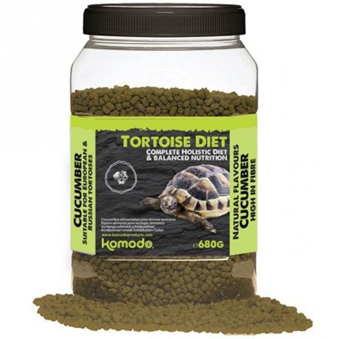 komodo tortoise diet cucumber 680g - pokarm dla żółwi