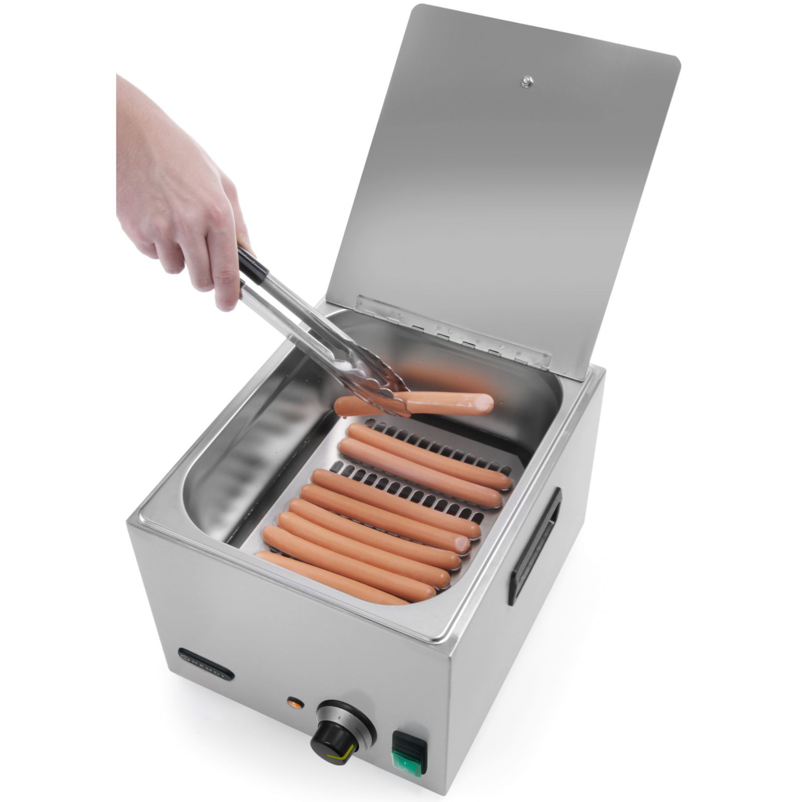 podgrzewacz do parówek kitchen line 10 litrów - hendi 240502