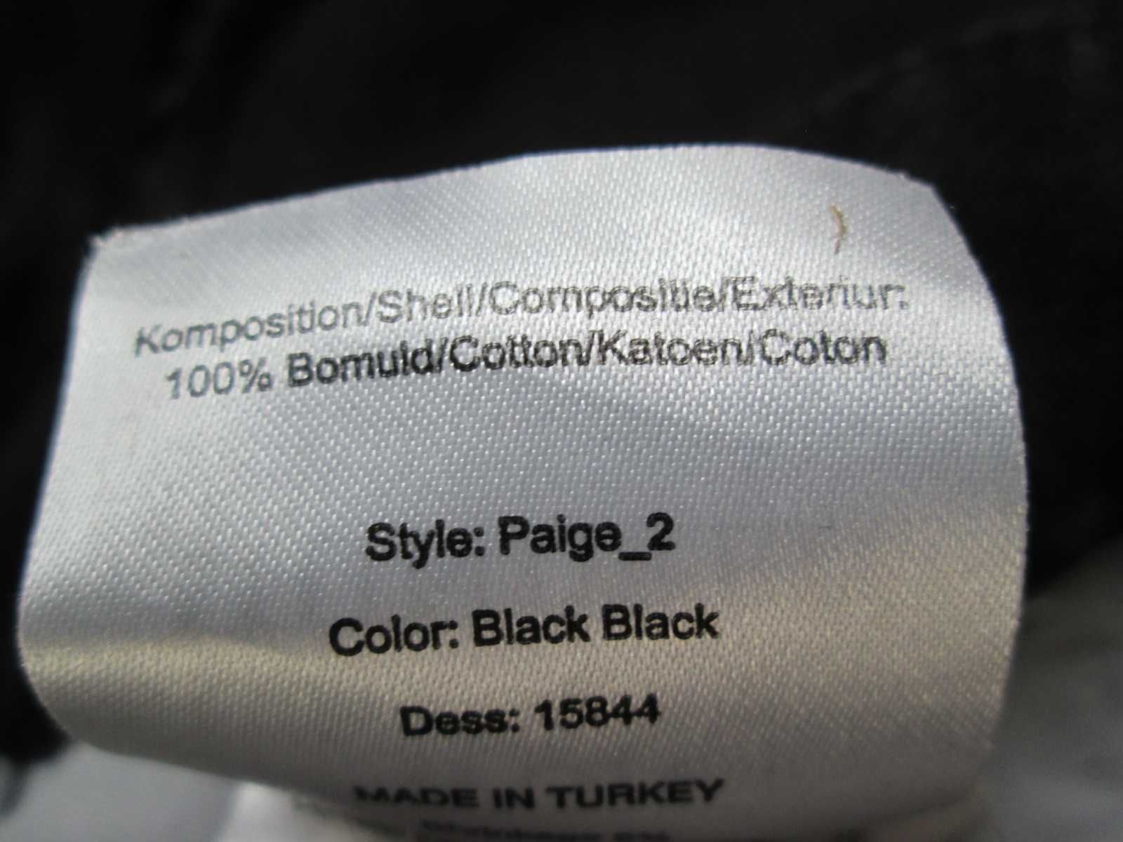 Won Hundred czarny dżinsowy kombinezon jeans S M 36 38