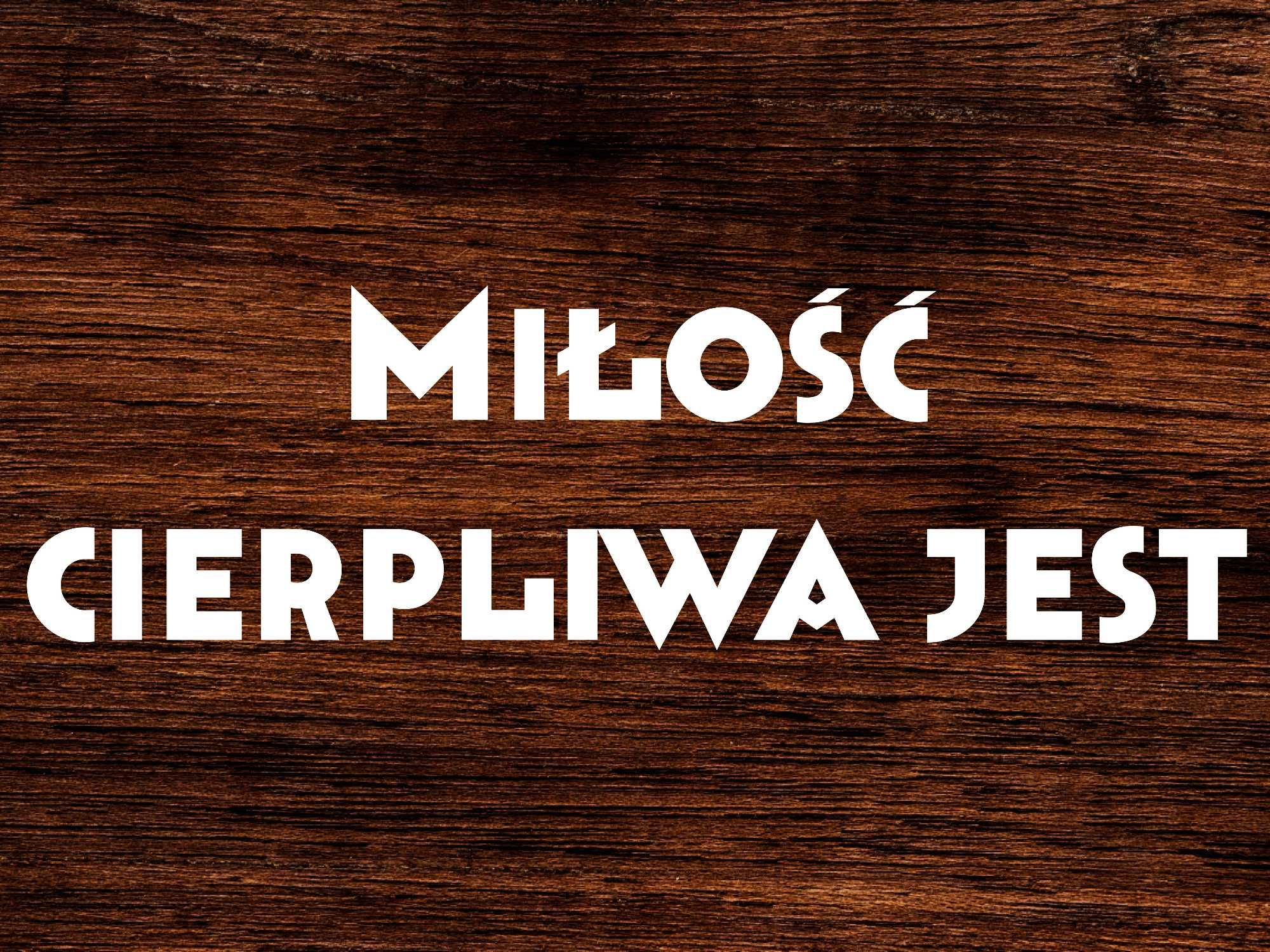 HYMN O MIŁOŚCI tablica, tabliczki z hymnem, ślub, wesele