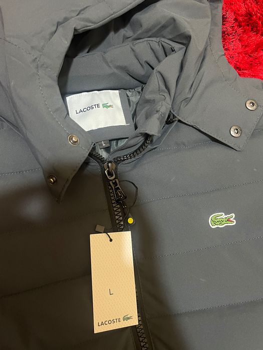 Casaco lacoste azul claro