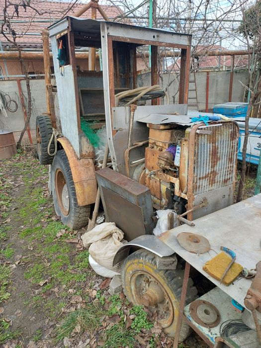Продам трактор дизель на заводской раме и трансмиссии обмен на зерно