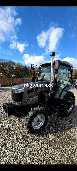 Мінітрактор Скаут 404 C компресор реверс примусова на широких колесах