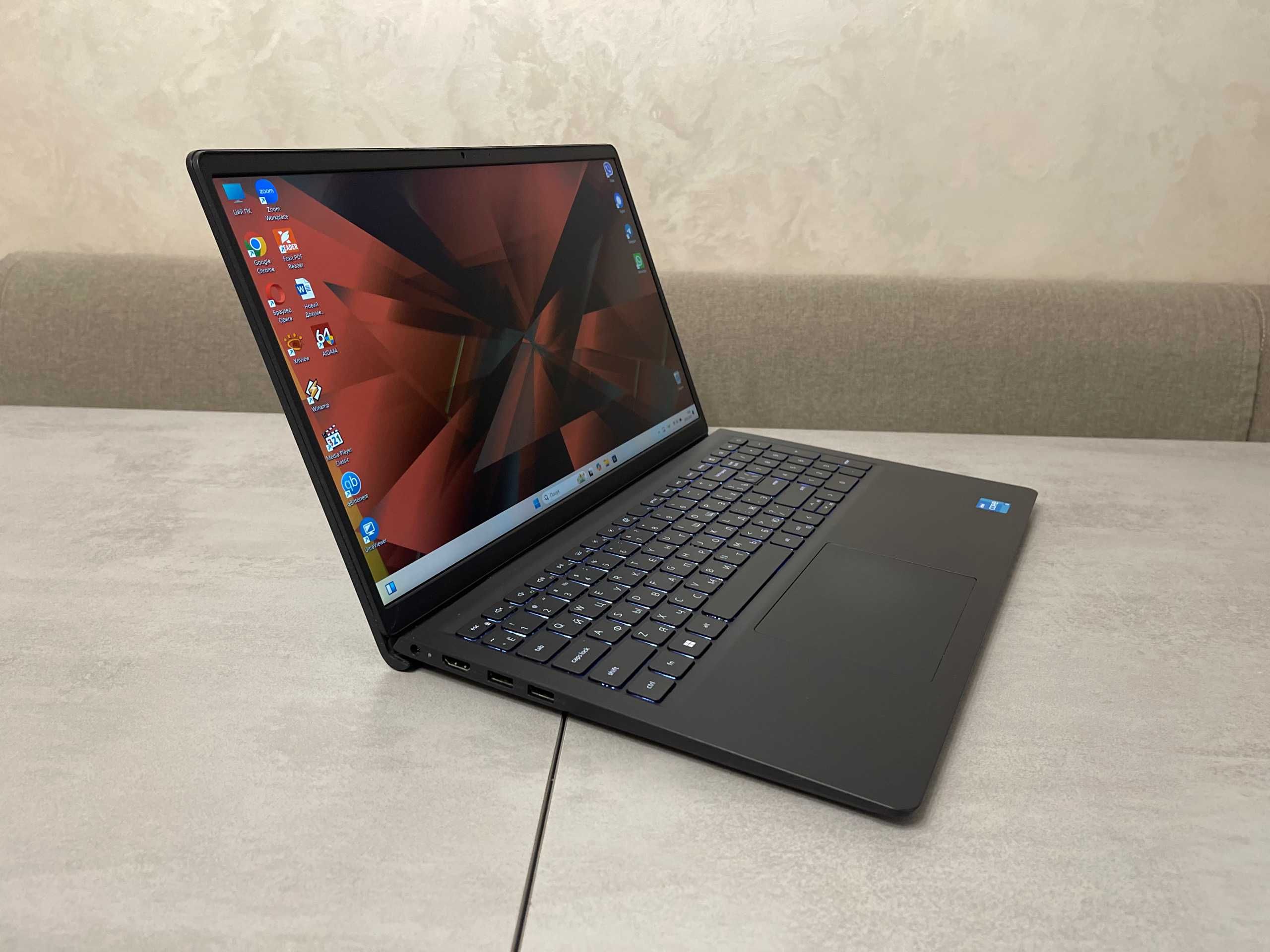 Ноутбук Dell Vostro 15 3510, 15,6 FHD IPS, i3-1115G4, 8GB, 256GB SSD