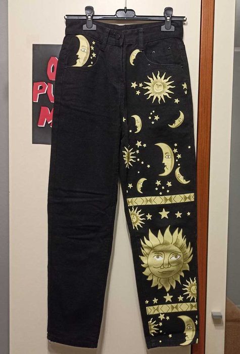 Mom-джинси з принтом SHEIN