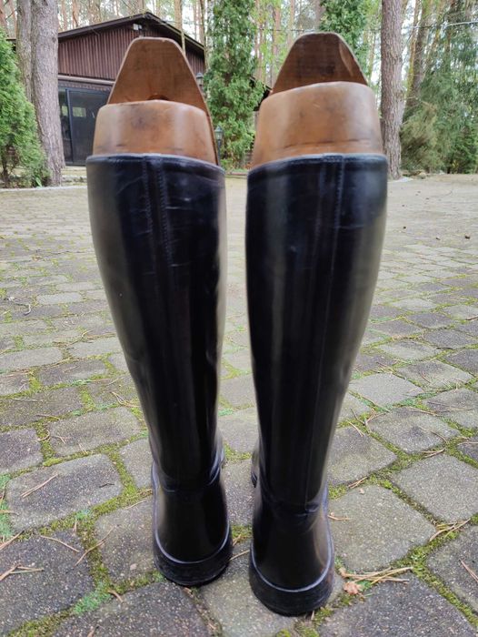 Oficerki czarne rozmiar 41 na prawidle