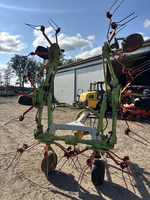 Przewracarka Claas Volto 640 przetrząsarka 6 karuzelowa rozbijak