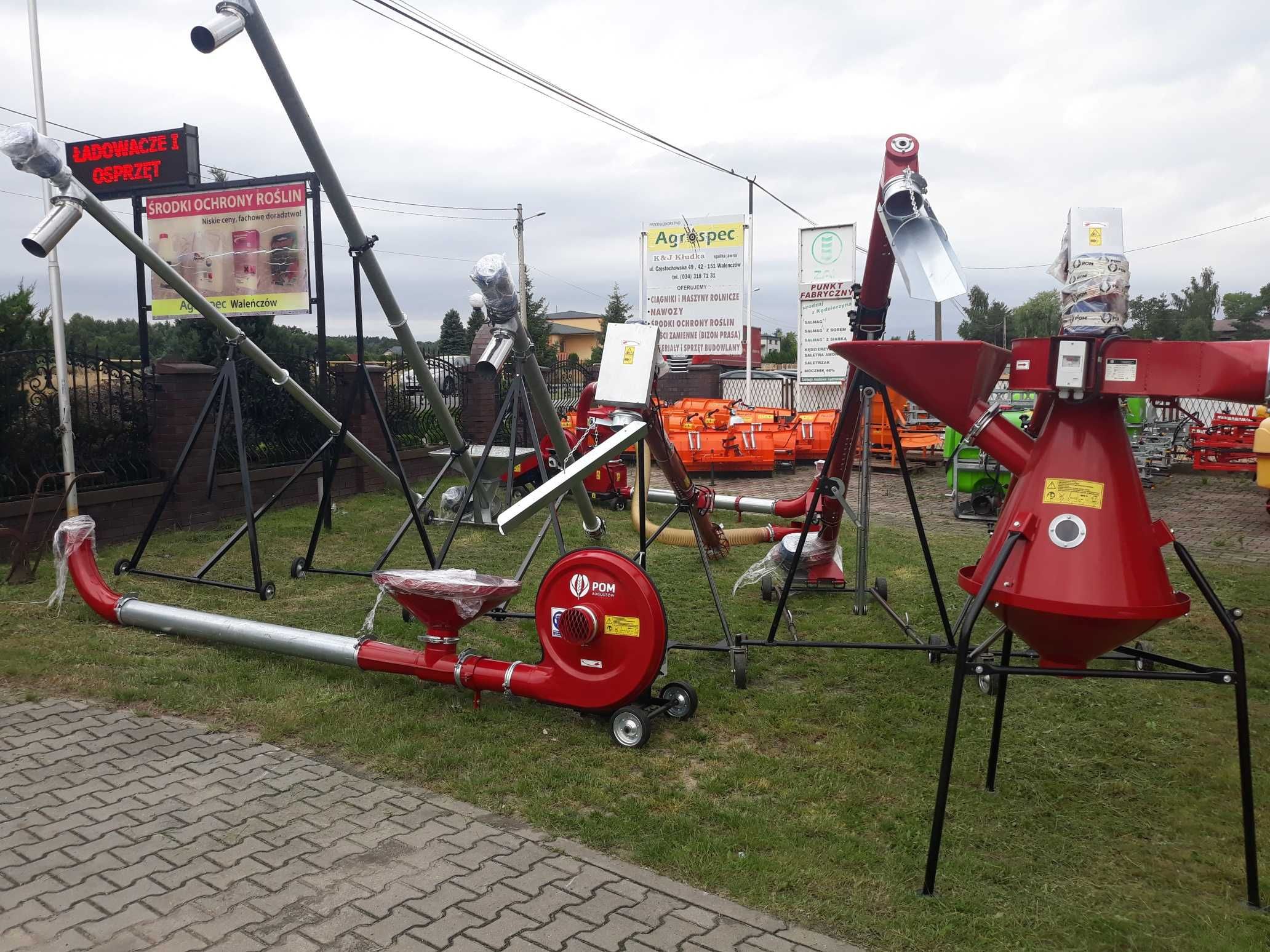 NOWY Przenośnik ślimakowy żmijka do ziarna zboża f 100,105,125,140,150