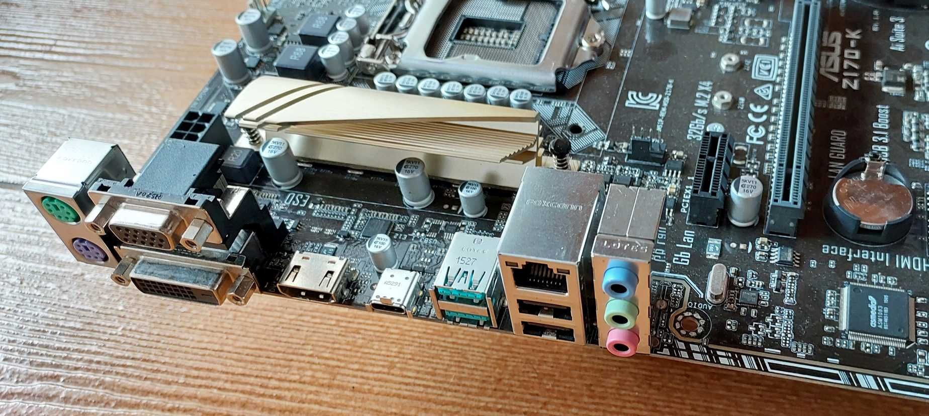 Motherboard ASUS Z170-K – LGA1151 DDR4 – Testada 100% Funcional