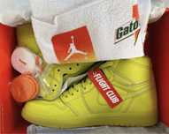 Air jordan 1 retro gatorade cyber yellow 44,5