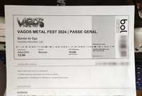 Passe Geral Vagos Metal Fest 2024