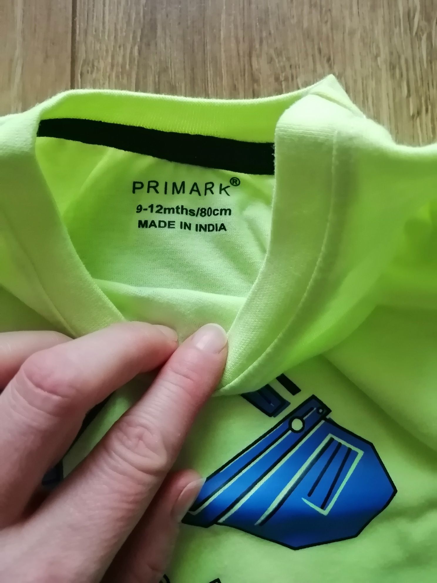 Koszulka Primark z koparką rozm 80