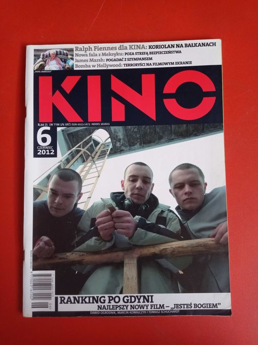 Kino 6/2012, czerwiec 2012, "Jesteś Bogiem", Ogrodnik, Kowalczyk