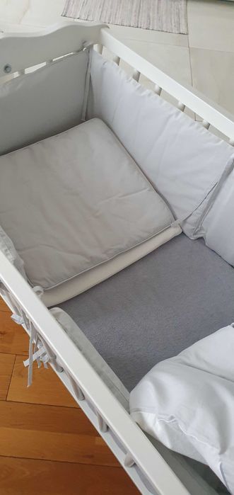 Kołyska - łóżeczko dziecięce białe