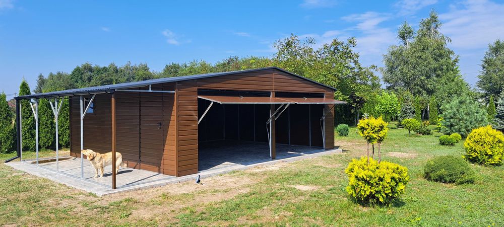 Garaż Blaszany 8x5m,Blaszak ,Garaże Blaszane , Wiata , Hala - ESSTAL*