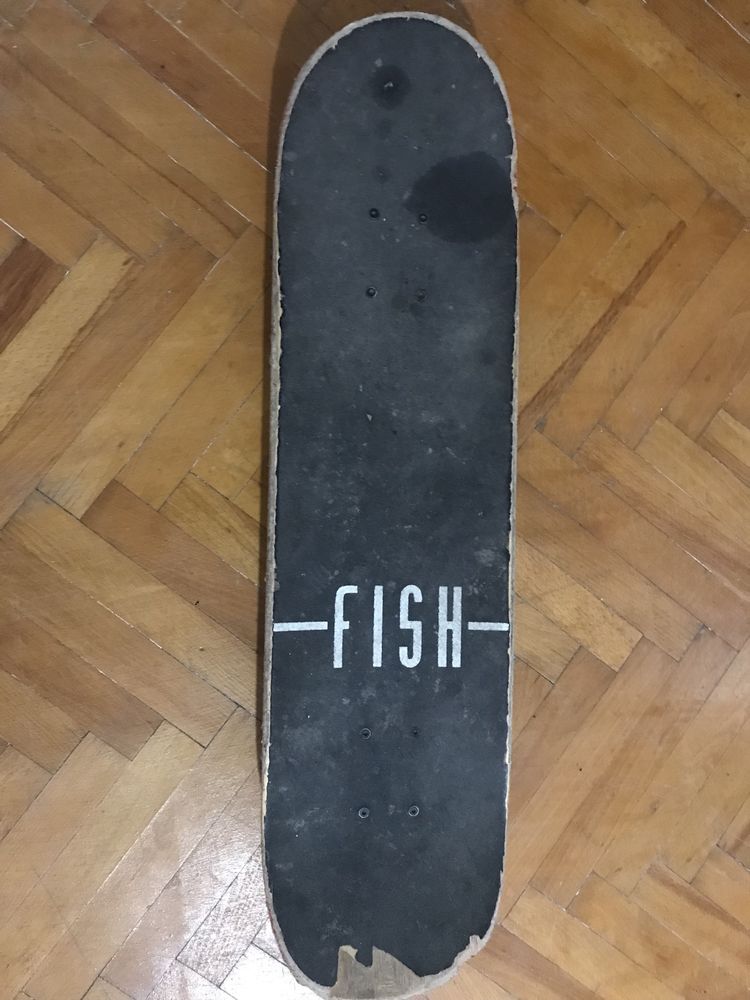 скейтборд Fish б/у