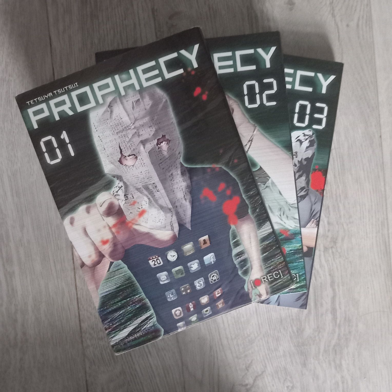 manga "prophecy", tomy 1-3