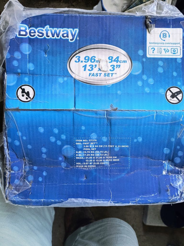 Basen bestway rozporowy 4 m okrągły