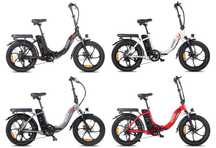 FAFREES F20 składany miejski fat ebike 250W 36V 16Ah 120KM 140kg