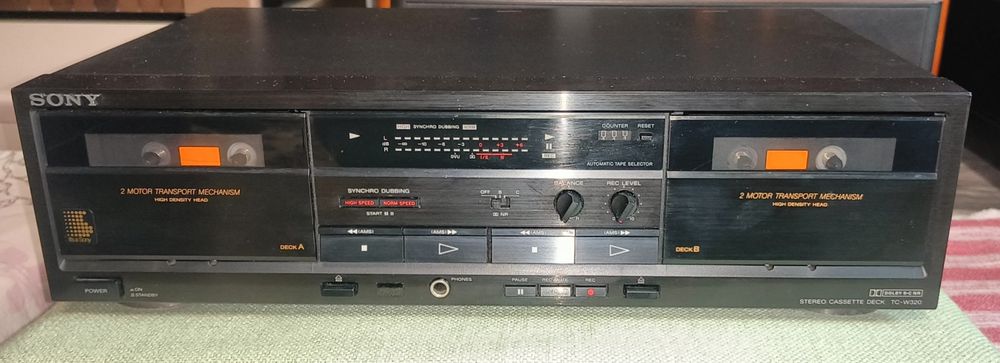 Sony TC-W320 magnetofon dwukasetowy