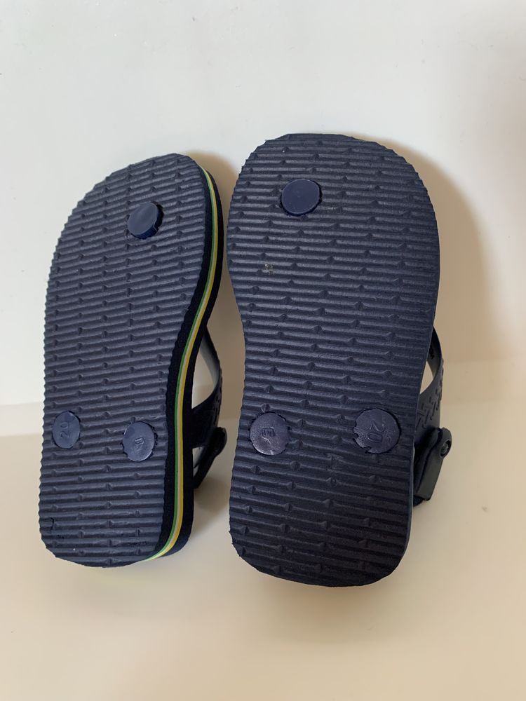 Havaianas bebé tamanho 20