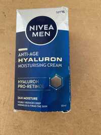 Krem przeciwzmarszczkowy NIVEA MEN Hyaluron 50ml (cena za 1 szt)