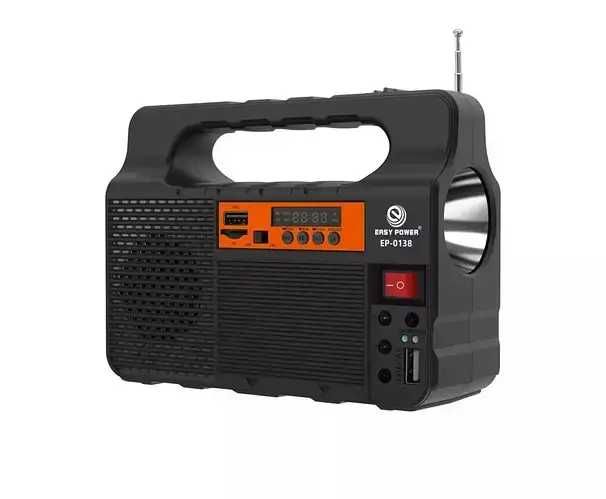 Зарядная станция EP0138 + Power bank фонарь лампы панель радио зарядка
