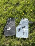 Джинсові шорти Chrome Hearts
