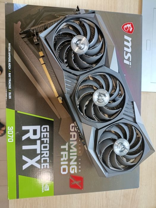 Відеокарта MSI Gaming Trio RTX 3070 8G