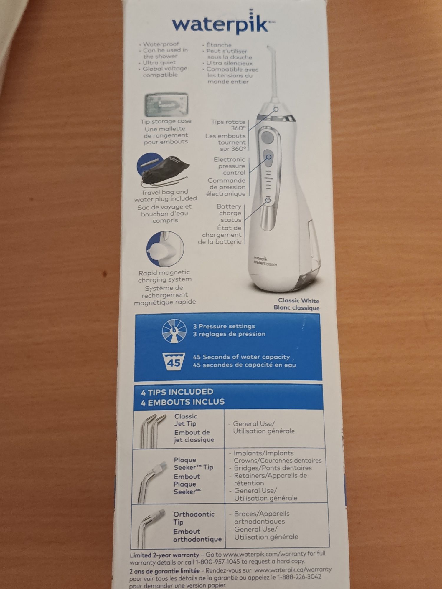 Новий портативний іригатор Waterpik WP-560