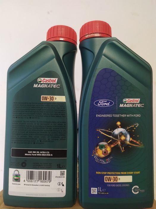 Масло моторне Ford Castrol Magnatec 0w30 5л 1л 15D5F8 15D5FD