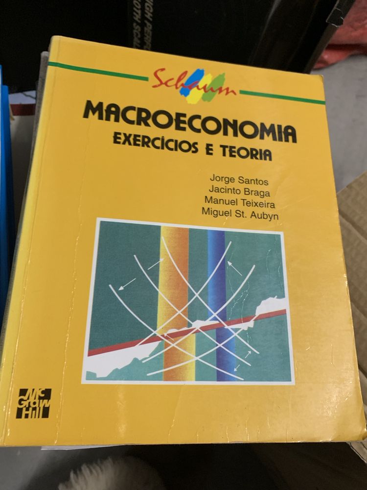 Livros macro economia, estatística matemática