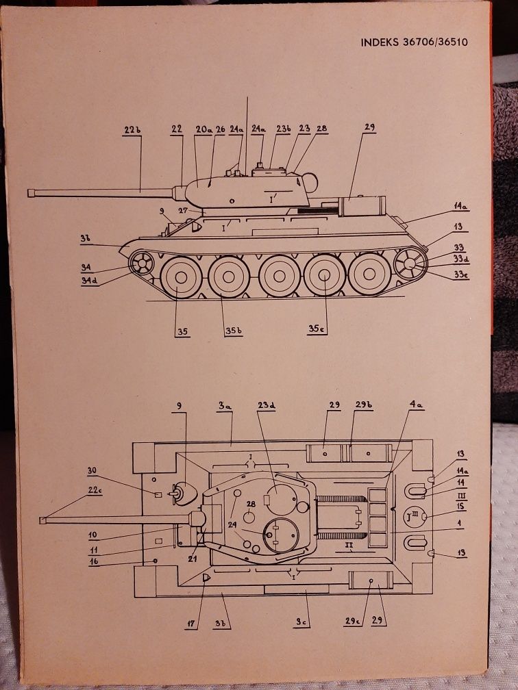 Mały Modelarz 5/1975 czołg T-34