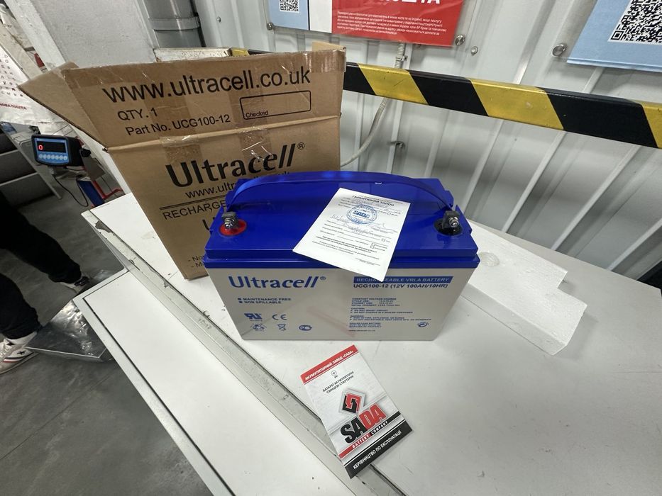 Акумулятор гелевий Ultracell UCG 100- 12