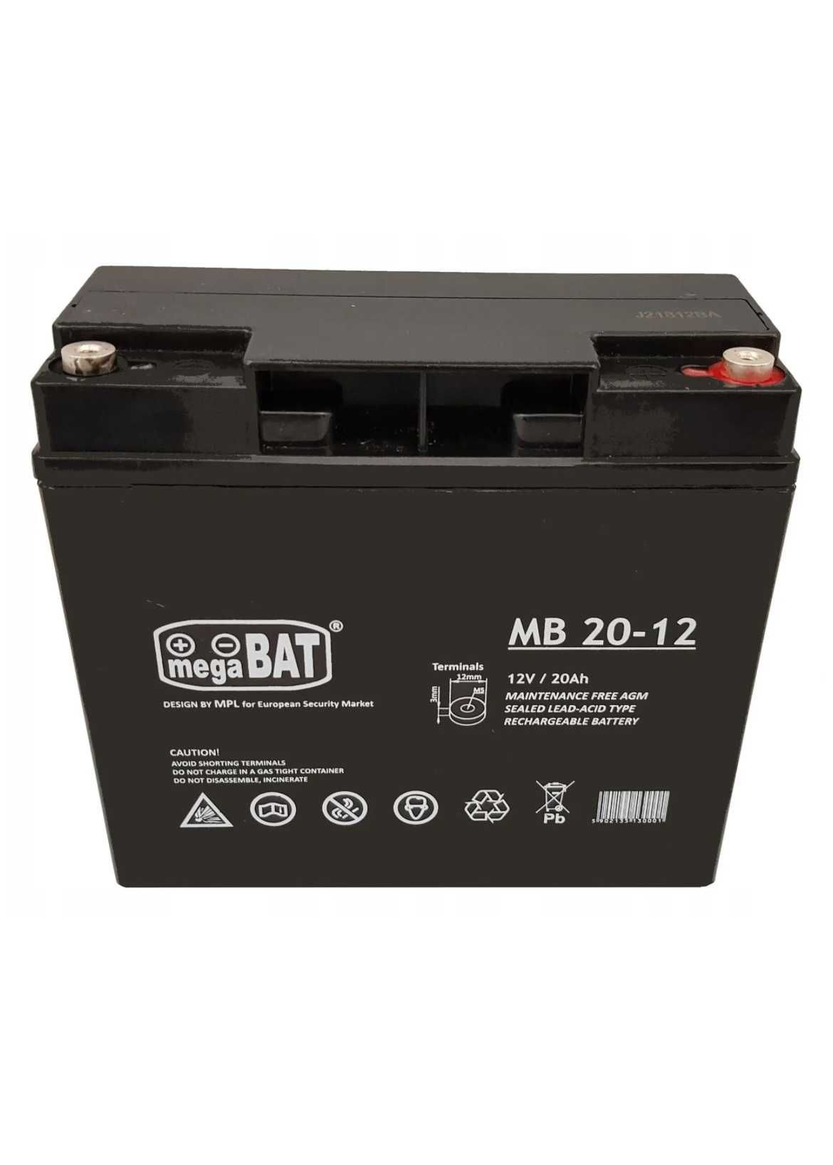 Акумулятор AGM MegaBAT 12V 20Ah, аккумулятор