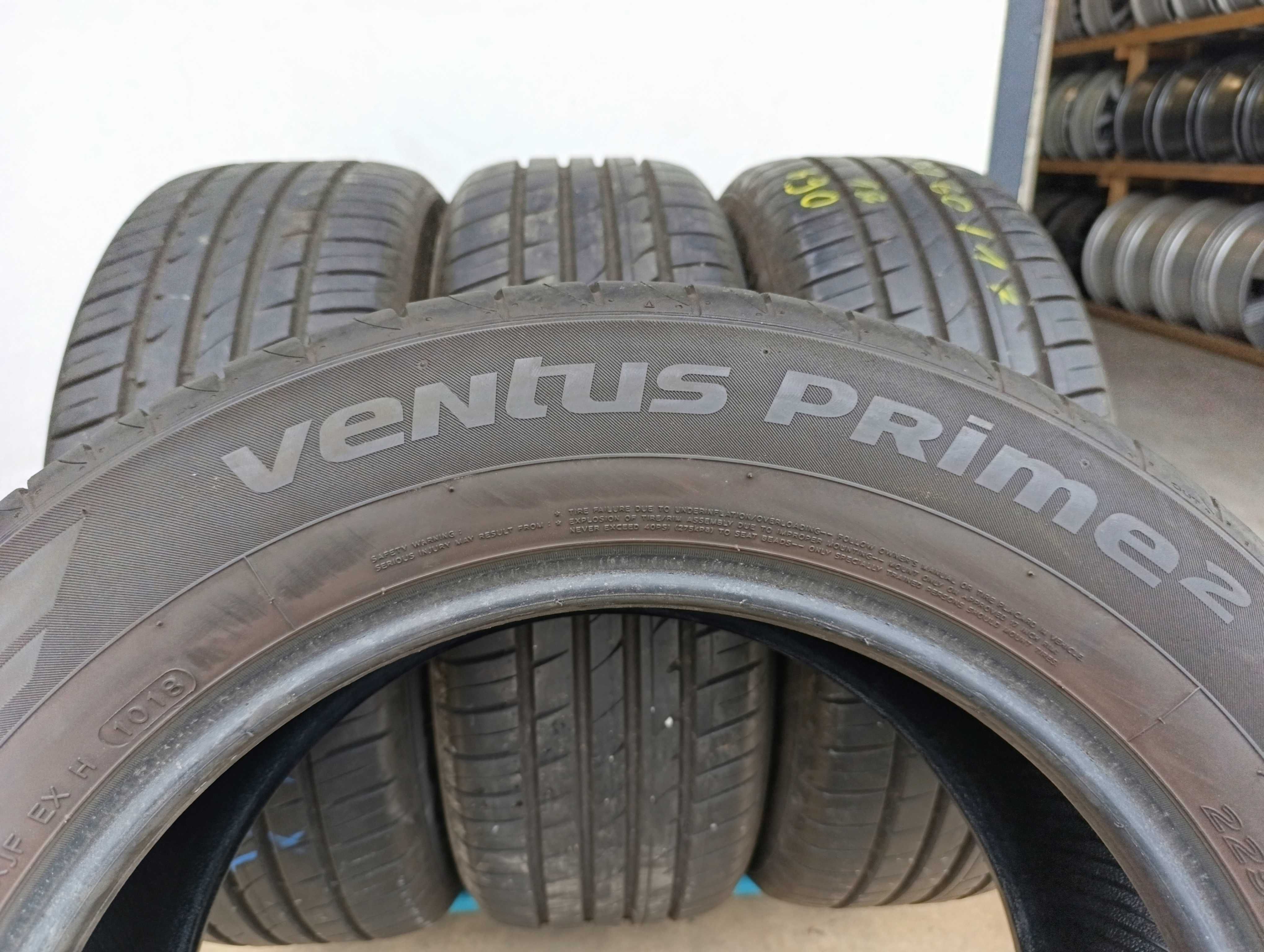 2x 225/60 R17 99H Hankook Ventus Prime 2 2018r 6,1mm